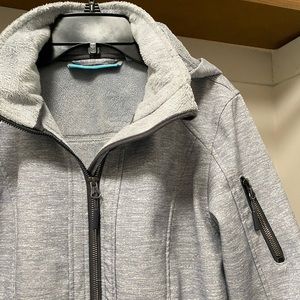 Gray Free Country Super softshell jacket, Size S
